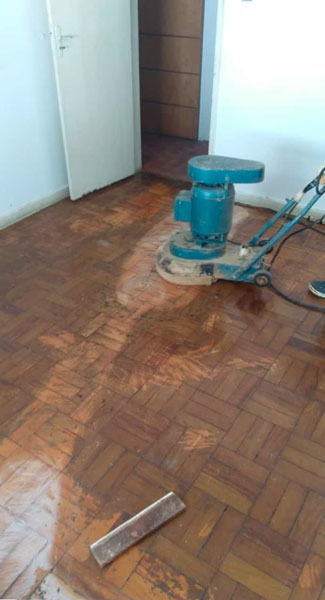 Recuperação de Piso de Madeira